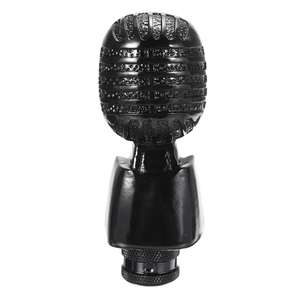 Universal Car Microphone Manual Transmission Gear Shift Knob Skull Shifter Lever