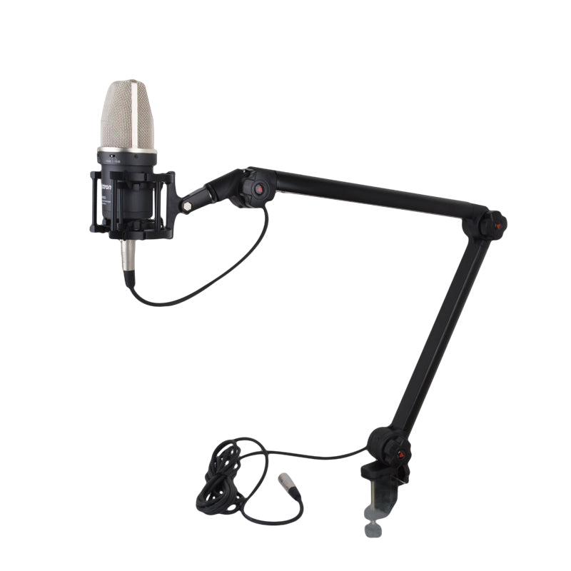 Alctron MA614 Microphone Bracket Holder for Broadcast Audio Recording Desktop Mic Stands Gimbals Suspension Boom Scissor Arm Stand Holder