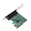 Parallel Port DB25 25Pin PCIE Riser Card LPT Printer to PCI-E Express Cards Converter Adapter AX99100