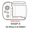 Flydigi Global Version WASP X N One-Handed Gamepad Joystick Trigger iOS for PUBG Mobile Game for iPhone 6~8 X XS XSMAX