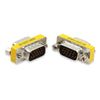 SVGA Connector,  DB HD New 15 VGA SVGA KVM Male to Male Gender Changer Adapter Coupler Pack of 6