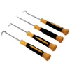 4 Piece  Mini Hook and Pick Set Precision Cleaning and Hobby Tools