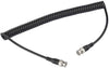 BNC Cable 3G/HD SDI Cable(1M/3.28ft 75Ω) Coil Cable BNC to BNC Extension Coaxial Cable for Cameras and Video Equipment，Supports HD-SDI/3G-SDI/4K/8K，SDI Video Cable (Black,1Pcs)