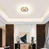 3W Modern LED Wall Lamp Sunflower Ceiling Light Indoor Sconce Lighting Hallway Aisle Fixture Decor AC 85-265V
