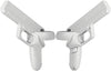 VR Game Shooting Games Controller Handle for Oculus Quest 2 VR Controllers for Shooting Games Hard Shell Controller Cover (White)