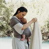 Boba Baby Wrap Carrier - Original Child and Newborn Sling (Grey)