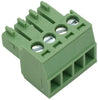 Pin 300V 10A KF2EDGK 3.5mm Pitch PCB Screw Terminal Block Connector Green - (20 Pcs)