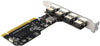 Internal USB 2.0 PCI Card, 5 Port (4 External & 1 Internal) PCI Expansion to USB 2 Adapter Hub Controller, High Speed 480Mbps for Desktop