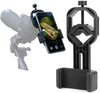 Universal Cell Phone Adapter Mount, 5cm-9cm Smartphone Clamp Mount Universal for Binocular Monocular Spotting Scope Astronomical Telescope Microscope