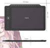 GAOMON M1220 10x6.25 Inches Dial Supported Digital Graphics Tablet