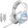 Gaming Headset, Q9 USB 7.1 Wired Gaming Headset Over Ear Headphones E-Sports Earphone