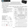 12V 9Ah SLA Battery for DSX 1040PDP Power Distribution Panel - 4 Pack