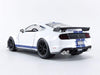Bigtime Muscle 1:24 2020 Ford Mustang Shelby GT500 Die-cast Car Blue White Stripes, Toys for Kids and Adults