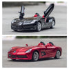 1:32 Alloy Mercedes BENZS SLR Pull Back Motor Diecast Car Model Toy with Sound Light for Gift Collection