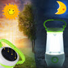 8W Rechargeable Portable Emergency Light Stepless Dimmable Solar Light LED Camping Light AC110-240V