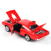 1:32 Dodge Classic Alloy Pull-back Car with Sound and Light Diecast Car Model Toy