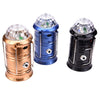 6W 3 in 1 RGB LED Crystal Magic Ball Stage Light Portable Rechargeable Camping Lantern Outdoor