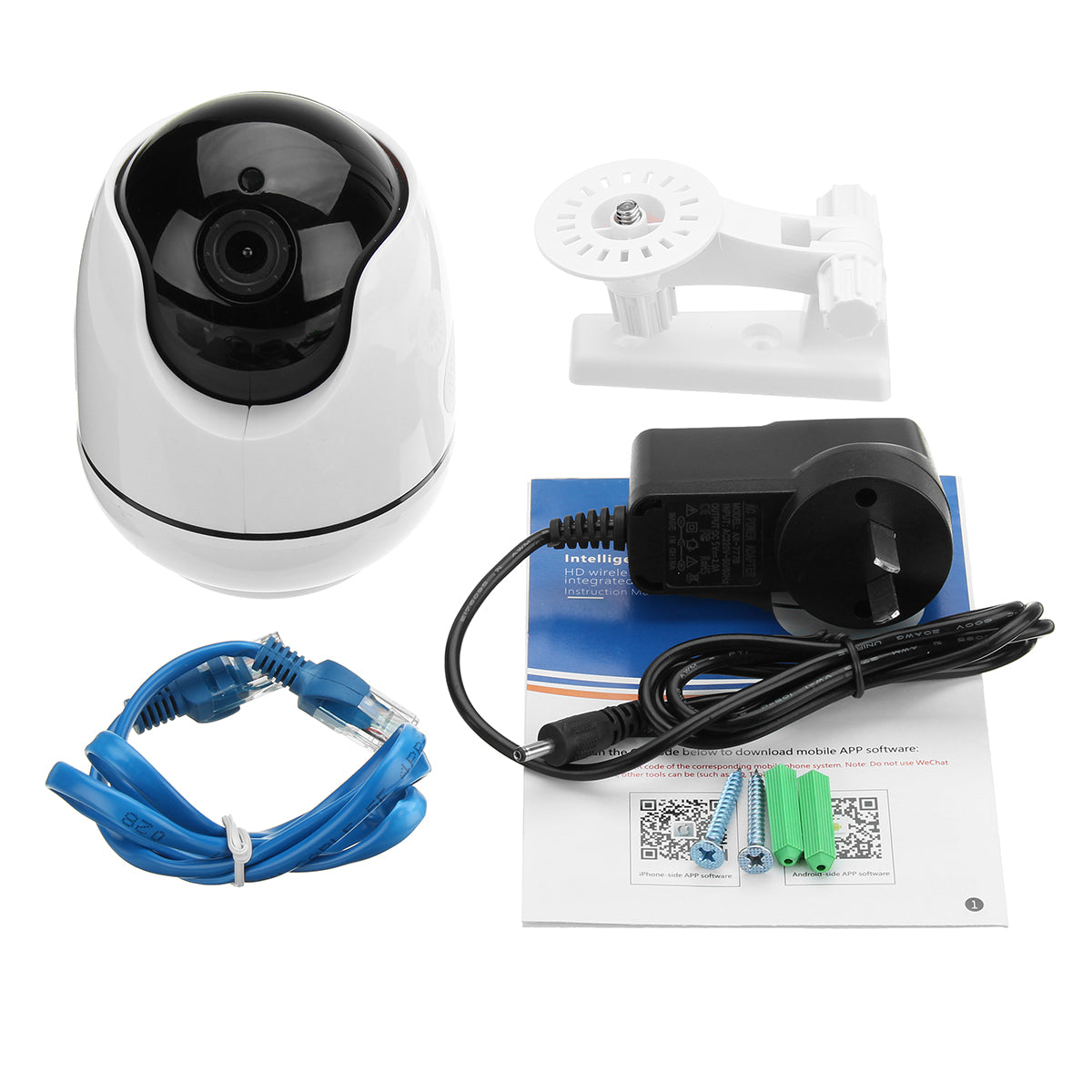 1080P 2.0MP Wifi Home Camera IP HD Security System Wireless Night Vision Indoor