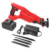 21V 5000Rpm Reciprocating Saw Professional Electric Branch Cutter Recipro Saw W/ 1pc Battery