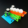 DIY Electric Ball Shooting Machine Robot Toy Assembled Toy For Chidren