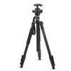 SHOOT XTGP439 Aluminum Alloy 4-Sections Camera Tripod for Canon for Nikon DSLR Stand With Ball Head 8kg Max Load 1.6m Max Height