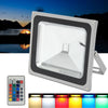 50W RGB LED Remote Flood Light Waterproof Outdoor Garden Driveway Security Lamp AC85-265V
