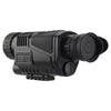 NVI-300 Outdoor 200m Range HD Infrared Digital Night Vision Hunting Monocular with 5X Optical Zoom Photo Video Recording Function Support AV Output (Black)