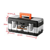 FINDER ABS And Stainless Steel Hardware Thickening Large Capacity Multifunctional Electrician Decoration Tool Storage Box