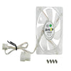 80Mm White Leds Cooling Fan for Computer PC Cases, CPU Coolers and Radiators