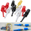 10Pcs Multimeter Lead Wire Probe Test Hook Kit Connector Electronics Laborator