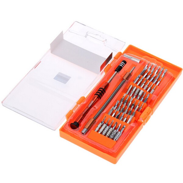Screwdriver JM-8126 58 in 1 Interchangeable Magnetic Screwdriver Set Repairtools for Cell Phone PC Hardware
