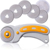 WA Portman 45Mm Rotary Cutter Set with 5 Replacement Blades