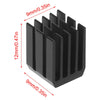 5Pcs/Set 9X9X12Mm Aluminum Cooling Heat Sink Chip Ram- Radiator Heatsink Cooler