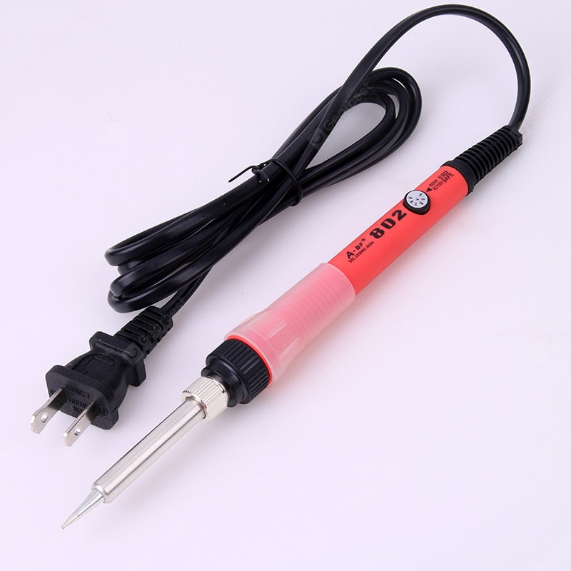 A-BF HS802 Portable Soldering Iron Temperature Adjustable 110V 220V Electric Heat Pencil 60W