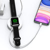 USAMS 3 In 1 Wireless Charger Phone Charger Earphone Charger Watch Charger with USB Cable for Qi-enable Smart Phones Apple AirPods Pro Apple Watch Series 1 2 3 4 5