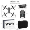 E99 Pro Foldable Drones for Adults, Quadcopter 4K Adults Drone with HD Dual Camera, Wifi FPV Function, Children'S Day Gift for Kids