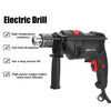 Portable High Power Electric Impact Drill Variable Speed Corded Hammer Dual Use Positive Negative