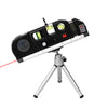 Loskii 3Pcs/set Laser Level Vertical Measure Line Tape Adjusted Multifunctional Standard Ruler with