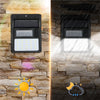 ARILUX AL-SL20 Solar 35 LED PIR Motion Sensor Light Waterproof Security Wall Lamp Street Outdoor
