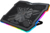 RGB Laptop Cooling Pad, Gaming Laptop Cooler for 17 Inch Laptops, Big Quiet Fan, Adjustable Angles, Lighting Modes, Fan Speed Modes - (RWNB17B)
