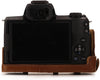 Leather Camera Case Compatible with Canon EOS M50 (15-45mm)