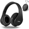 Bluetooth Headphones Over-Ear,  Foldable Wireless and Wired Stereo Headset Micro SD/TF