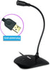 USB Computer Microphone with Mute Button,Plug&Play Condenser,Desktop, PC, Laptop