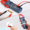 Multi Meter Auto-Ranging Digital Clamp Meters AC/DC Voltmeter AC Amp Meter Voltage Tester with AC Current/Volt/Ohm/Diode and Resistance Test Hand Tools