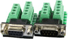 DB9 Breakout Connector RS232 Serial 9 Pin Connector Db9 Terminal (Male x 1, Female x 1)