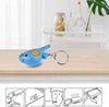 Whistle Key Finder Voice Control Bird Shape Keychain Mini Key Anti-Lost Tracer Finder with LED Light