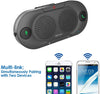 Bluetooth 5.0 in Car Speakerphone with Visor Clip, Wireless Car Kit for Handsfree Talking