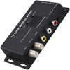 TV Link Modulator, TM70 AV to RF UHF Plastic Home Infrared Return Receiver TV Link Modulator
