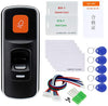 Fingerprint Door Locks System RFID Access Control Reader Biometric Electronic Door Opener with Smart Key Cards WG26 SD Card