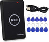 NFC Smart RFID Copier/Writer/Readers/Duplicator 125KHz 13.56MHz USB Programmer Key fob Cards Reader Writer + T5577 / EM4305 UID Writable Keychains